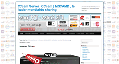 Desktop Screenshot of cccamserver.co